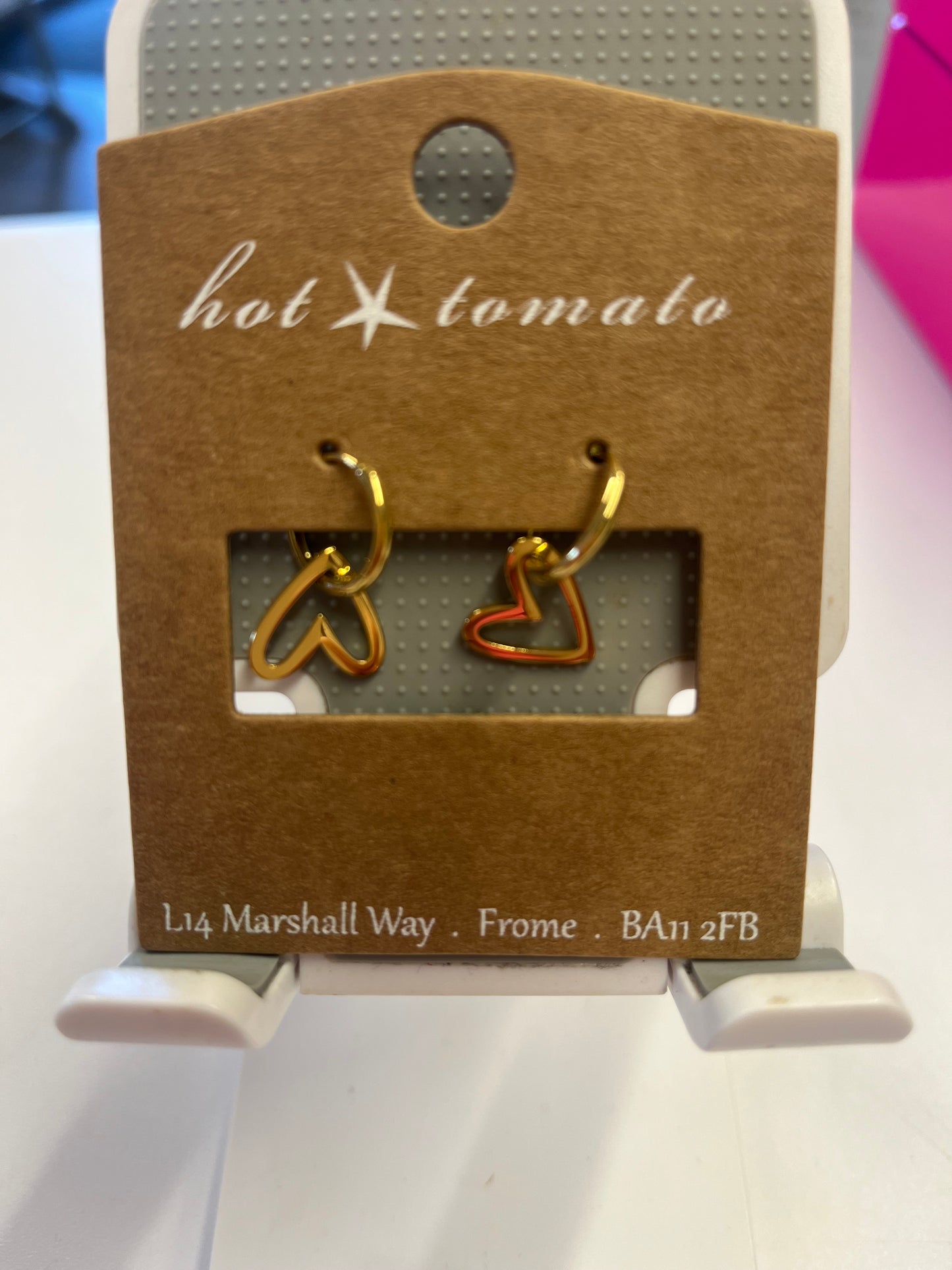 Heart Frame On Hoop