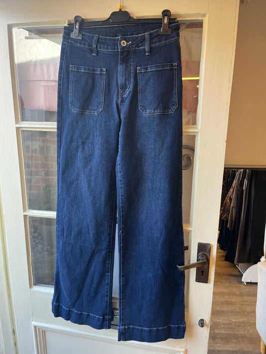 4 Pocket Wide Leg Jeans