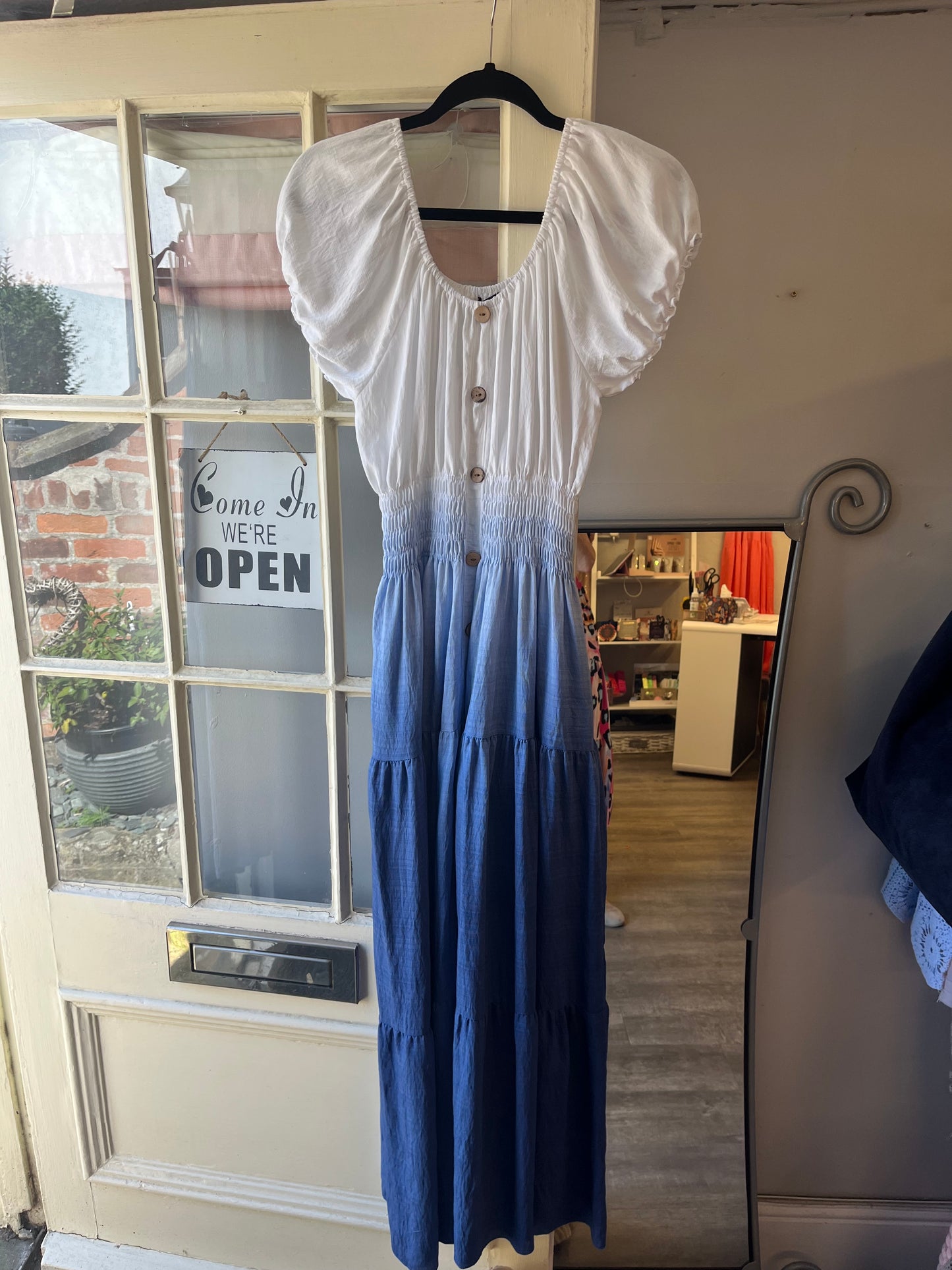Gypsy Style Two Tone Dress
