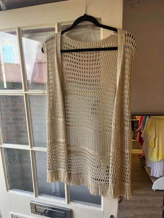 Gold Croquet Cardigan