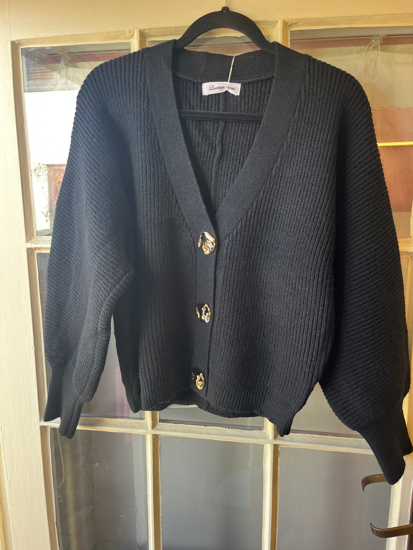 Gold Button Cardigan