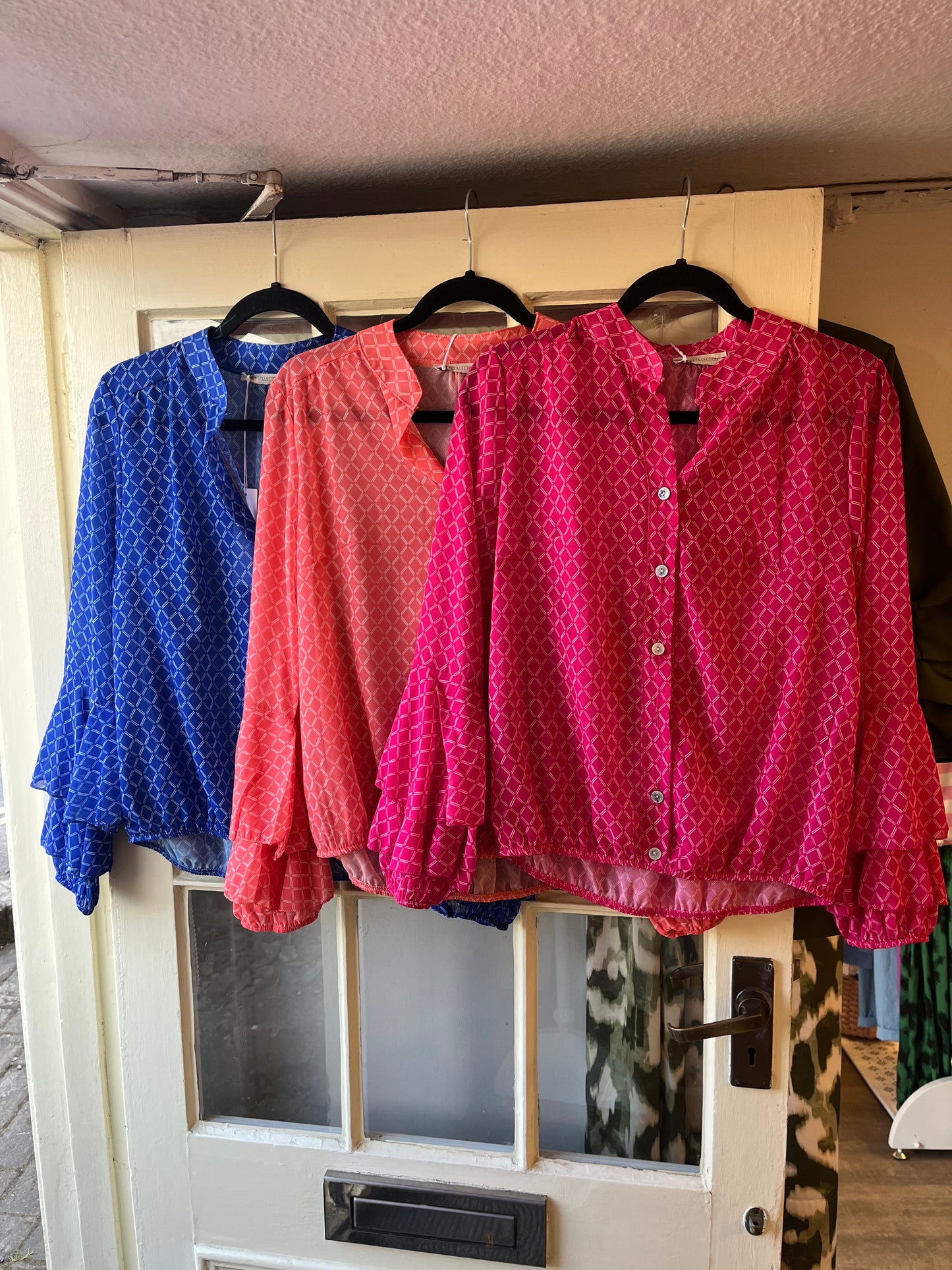 Spanish Frill Sleeve Top