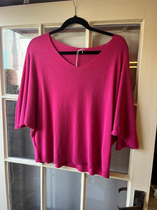 V Neck Short Sleeve Top
