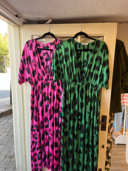 Animal Print Dress