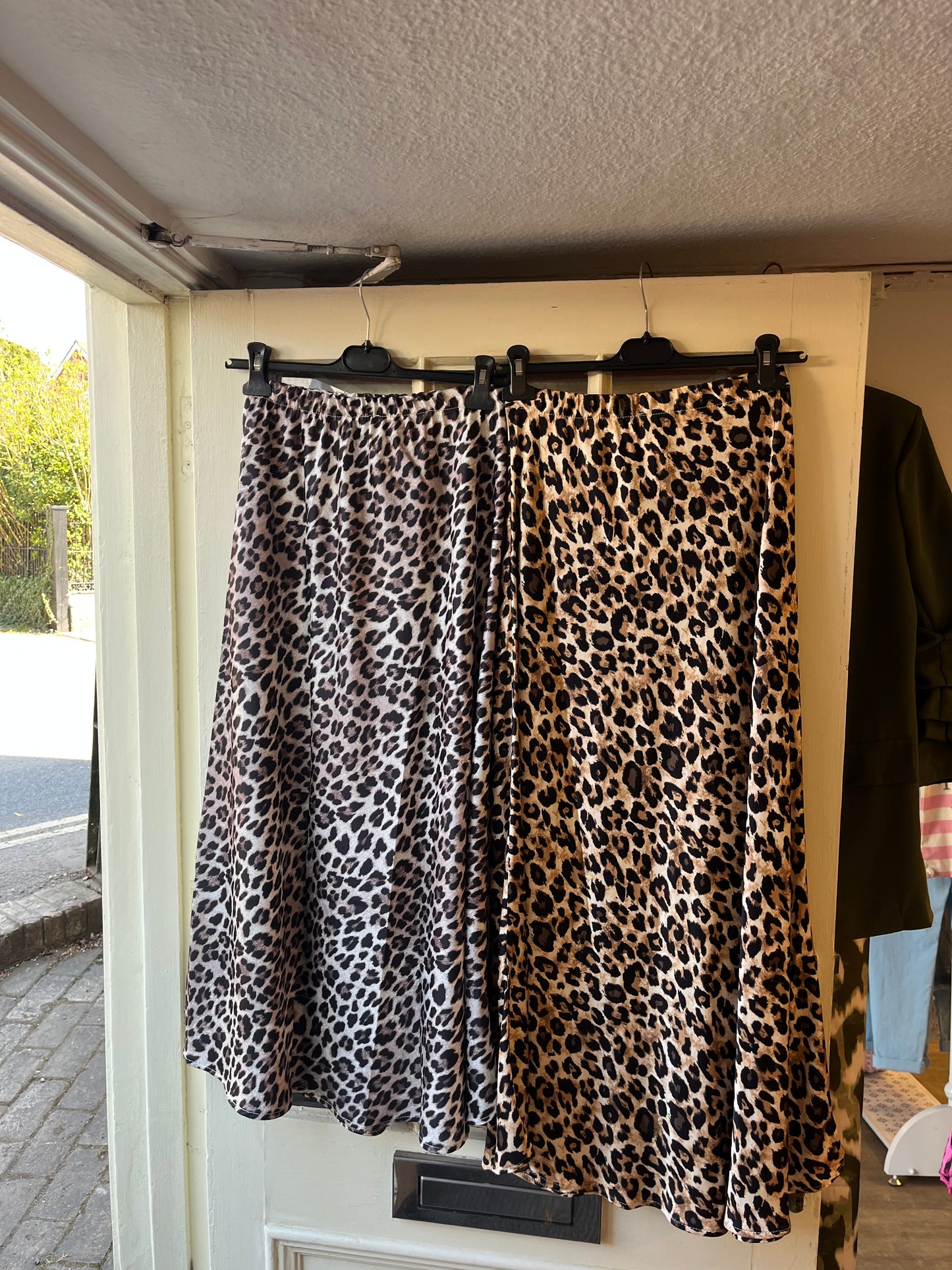 Leopard Print Skirt