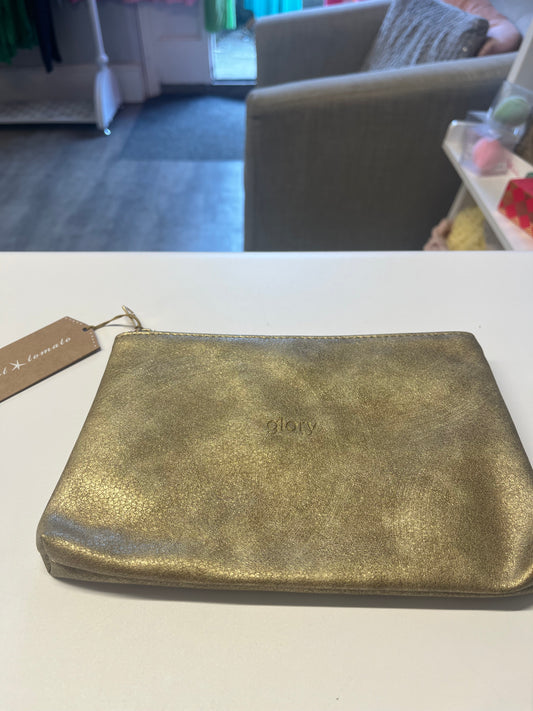 Faux Leather Pouch