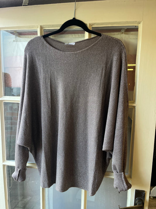 Sparkle Batwing Top
