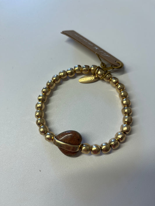 Gold Heart Bracelet