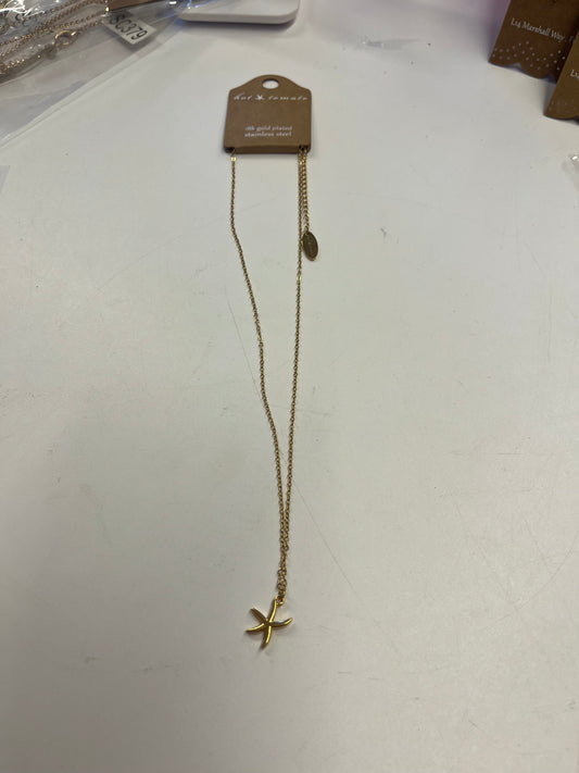 Lone StarFish Necklace