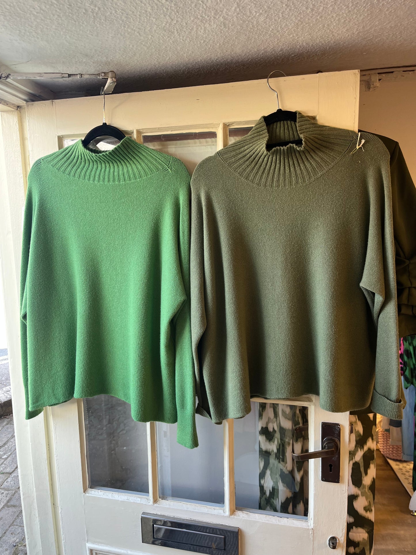 High Neck Jumper