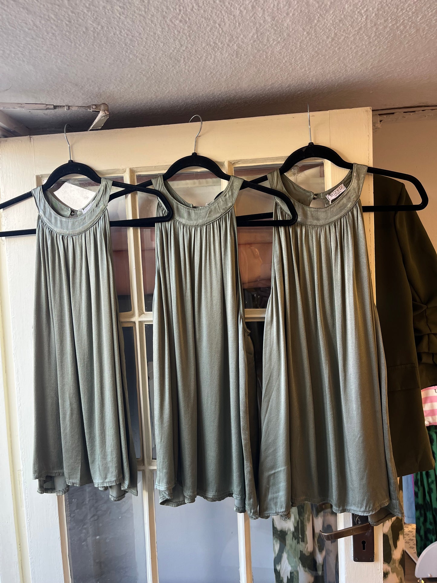 Halter Neck Satin Top