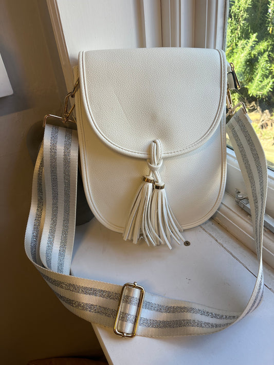 Medium White Handbag