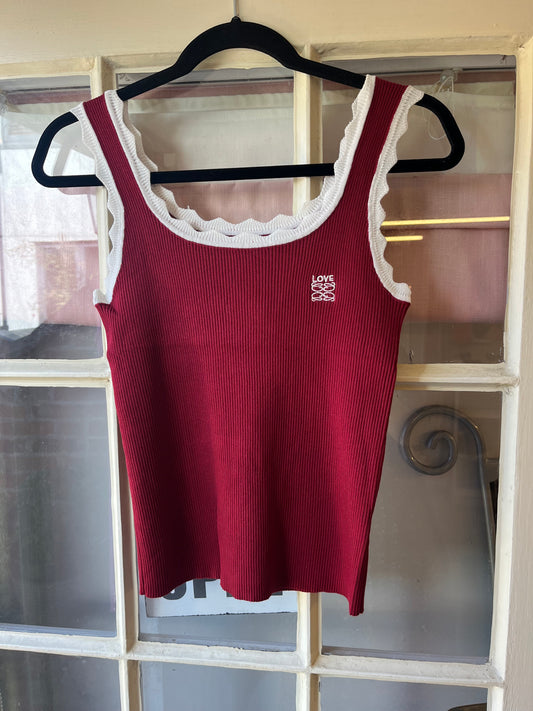 Ribbed vest
