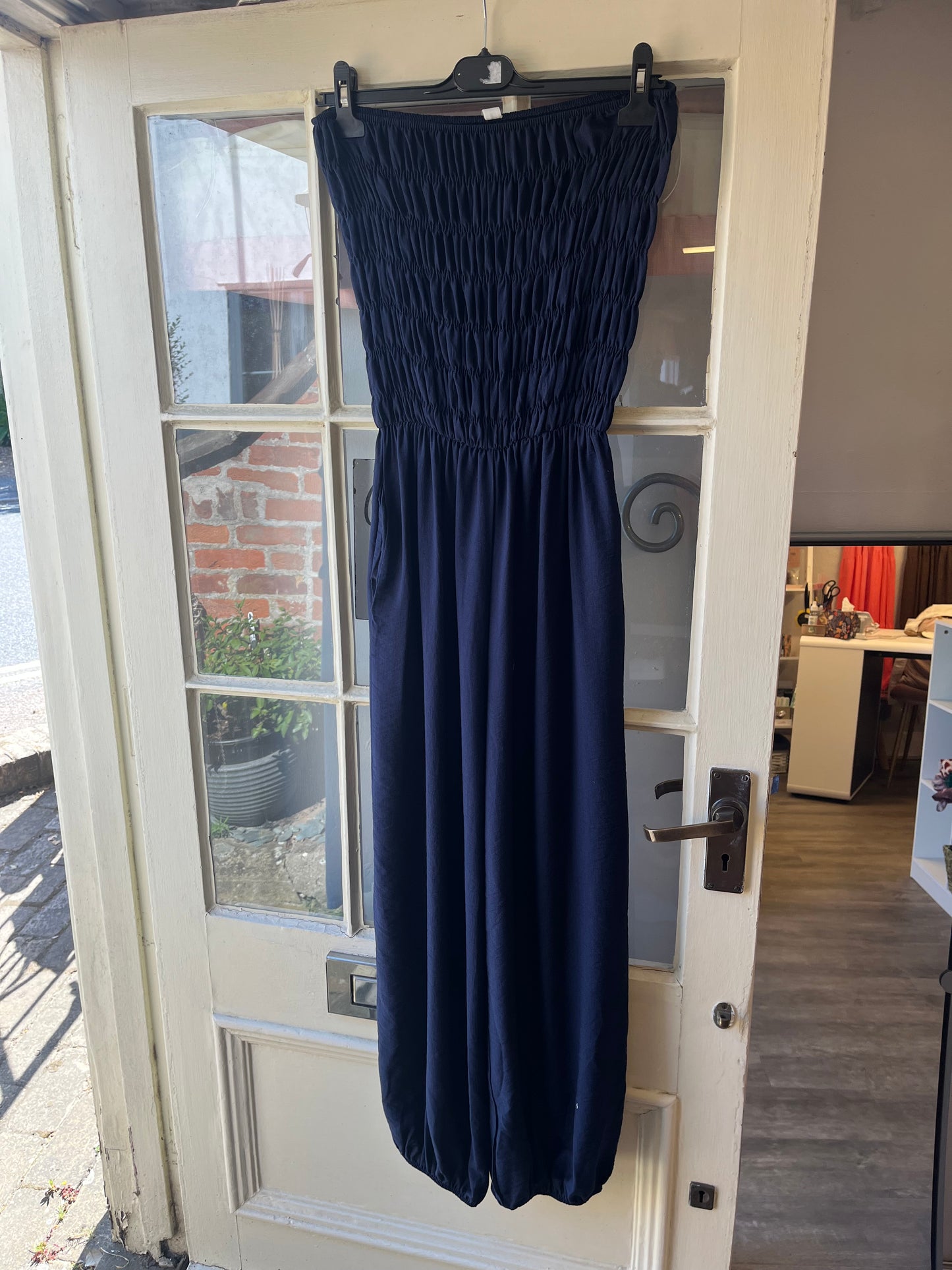 Ruched Top Jumpsuit