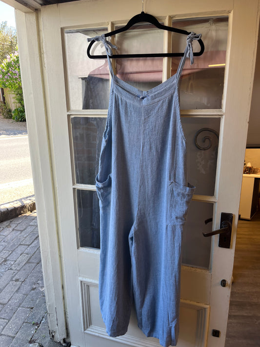 Washed Linen Jumpsuit