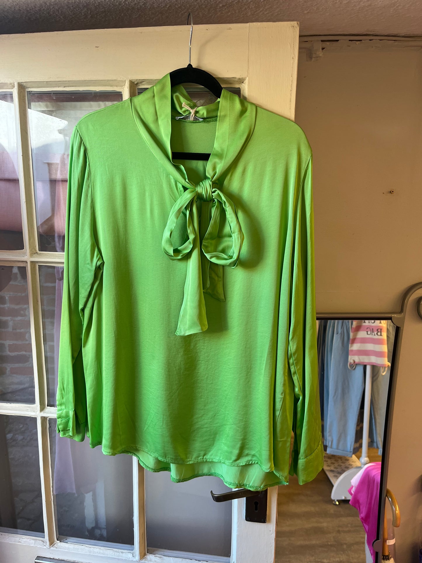 Satin Tie Tops