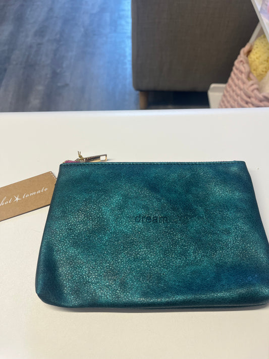 Faux Leather Pouch