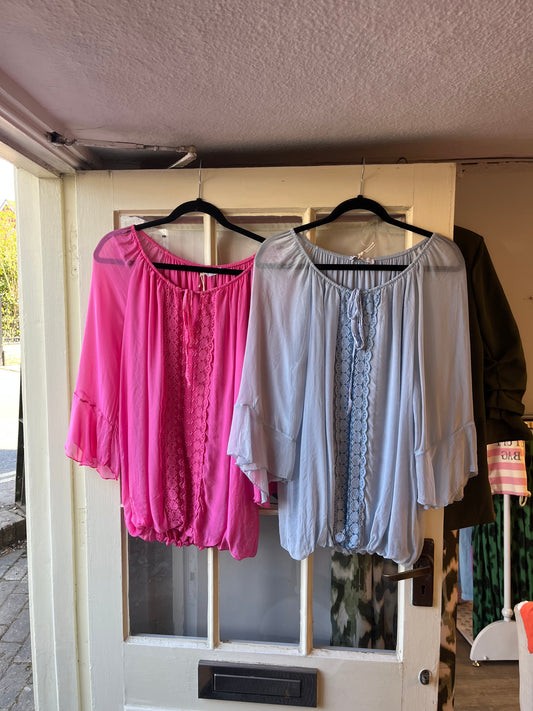 Lace Frill Top