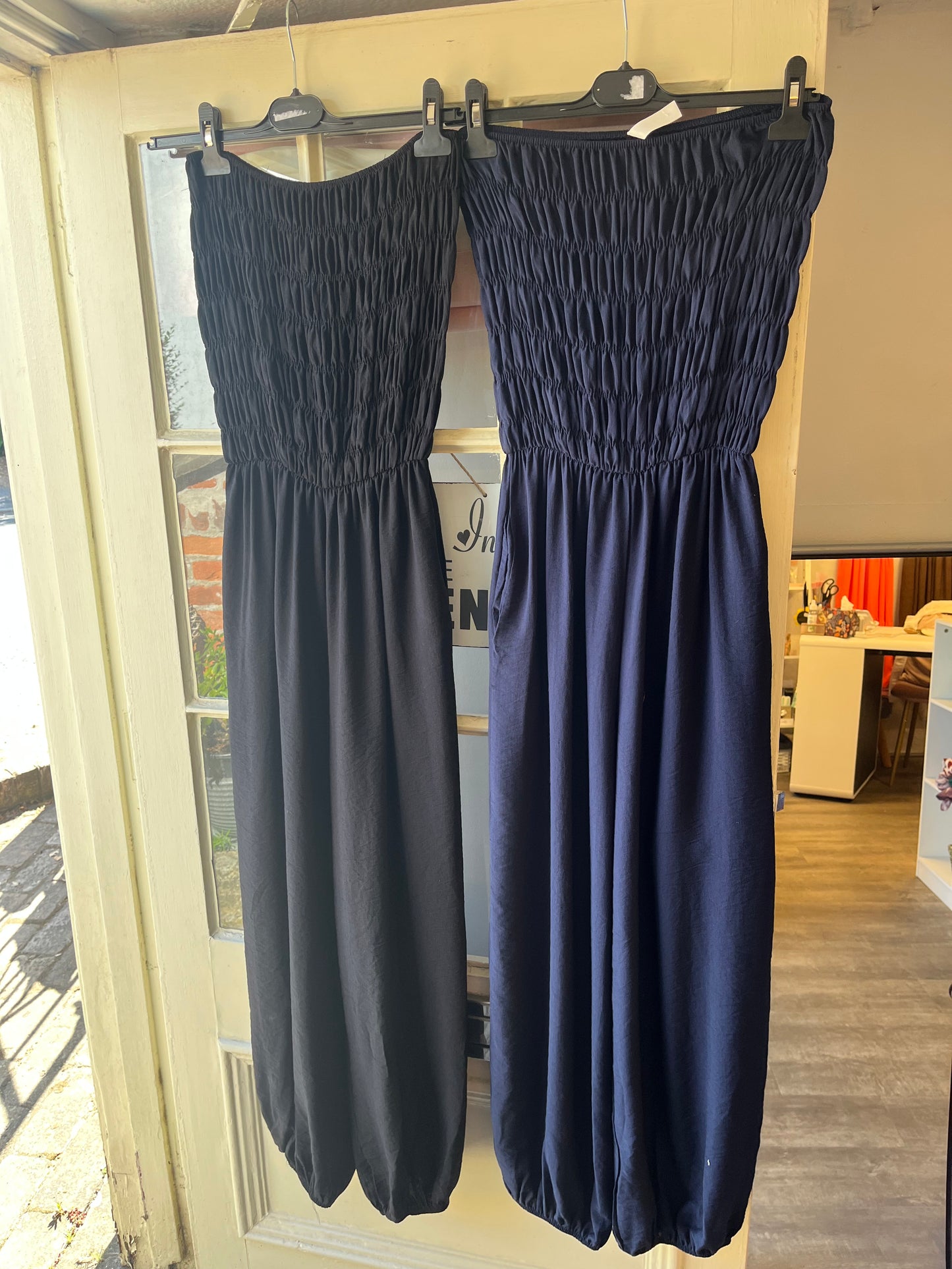 Ruched Top Jumpsuit