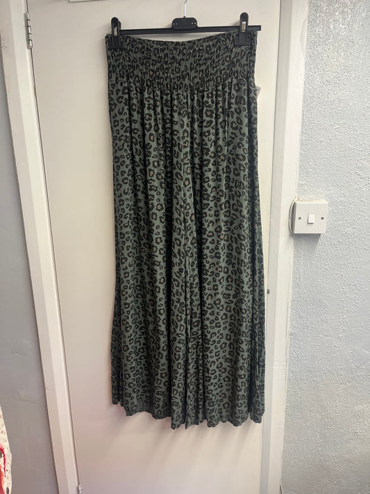 Ruched Wide Leg Trousers