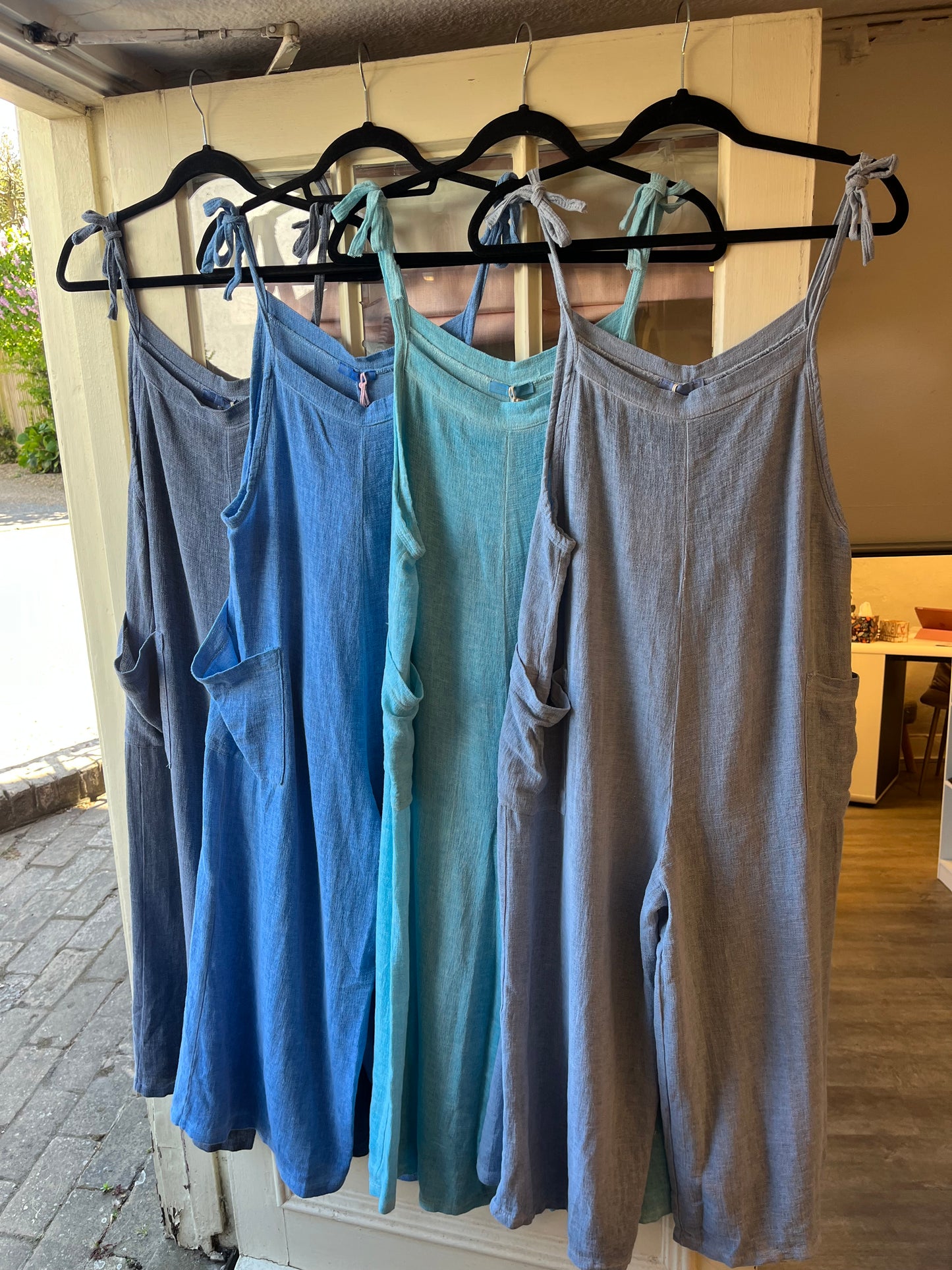 Washed Linen Jumpsuit