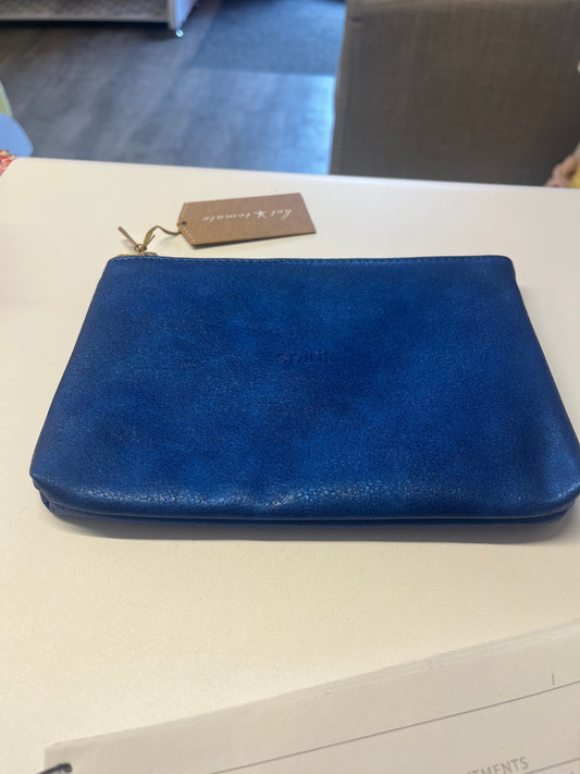 Faux Leather Pouch