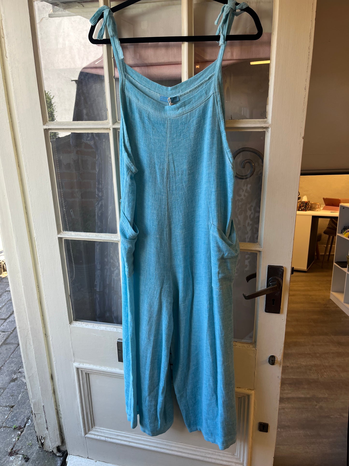 Washed Linen Jumpsuit
