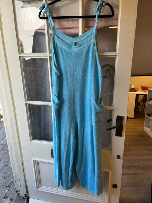 Washed Linen Jumpsuit