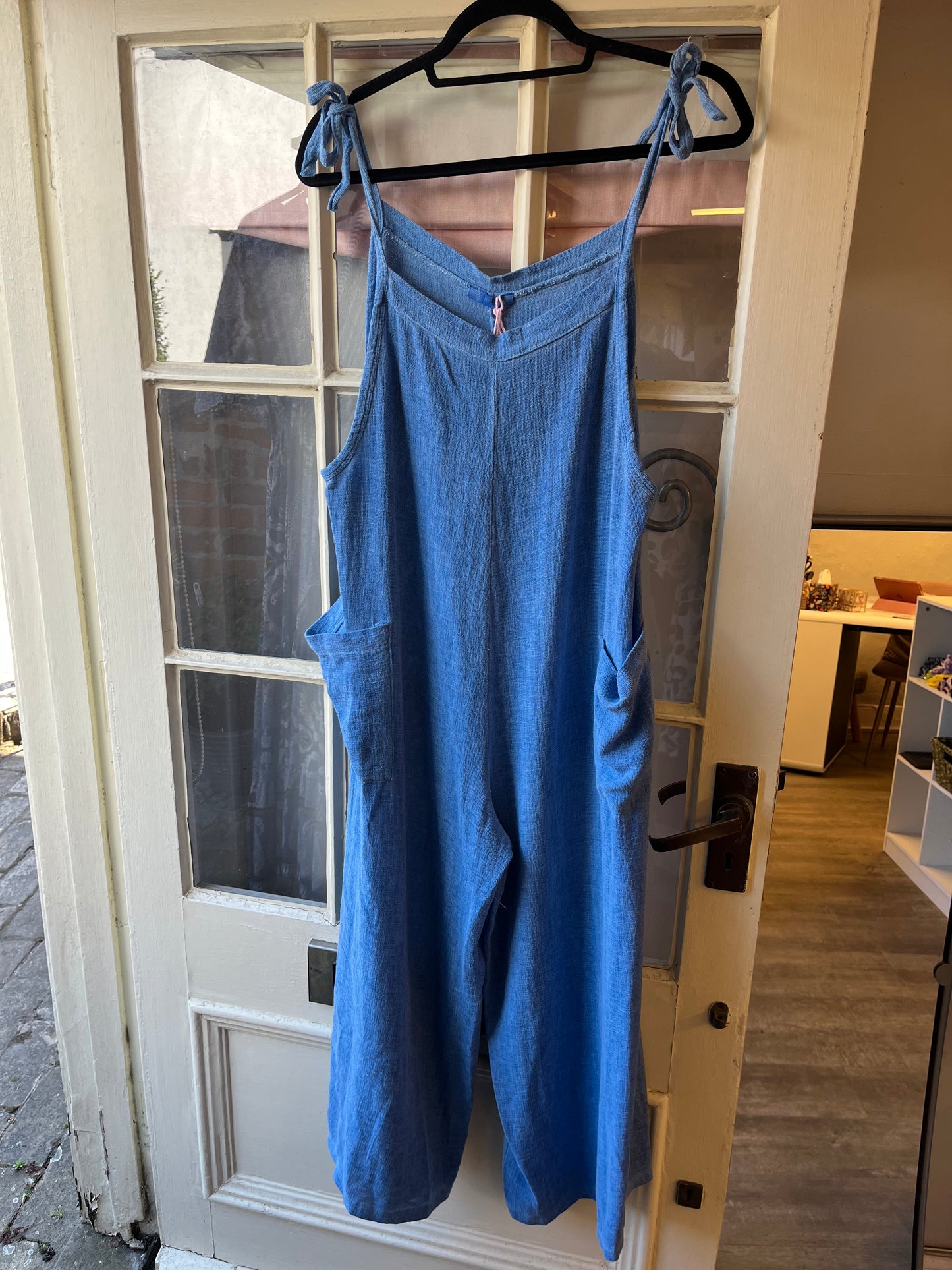 Washed Linen Jumpsuit