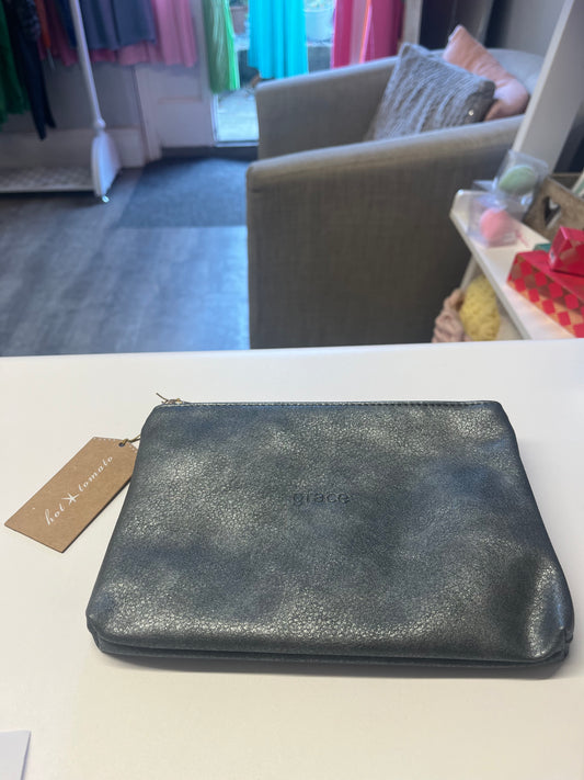 Faux Leather Pouch
