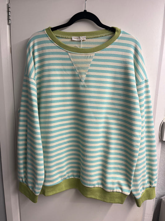 Stripe Sweatshirt