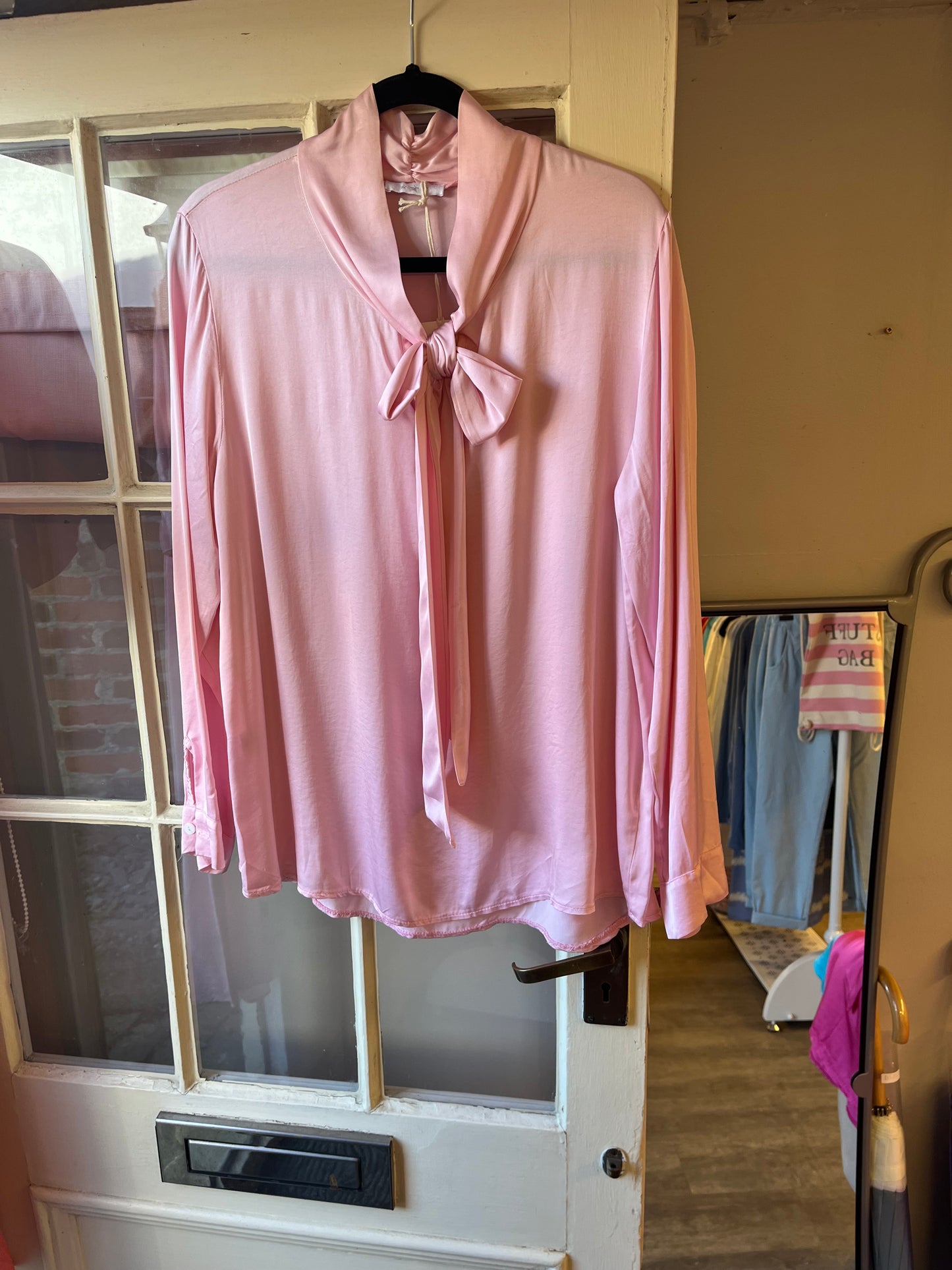 Satin Tie Tops