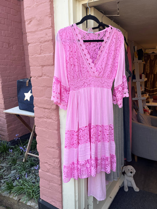 Short Lace Dress